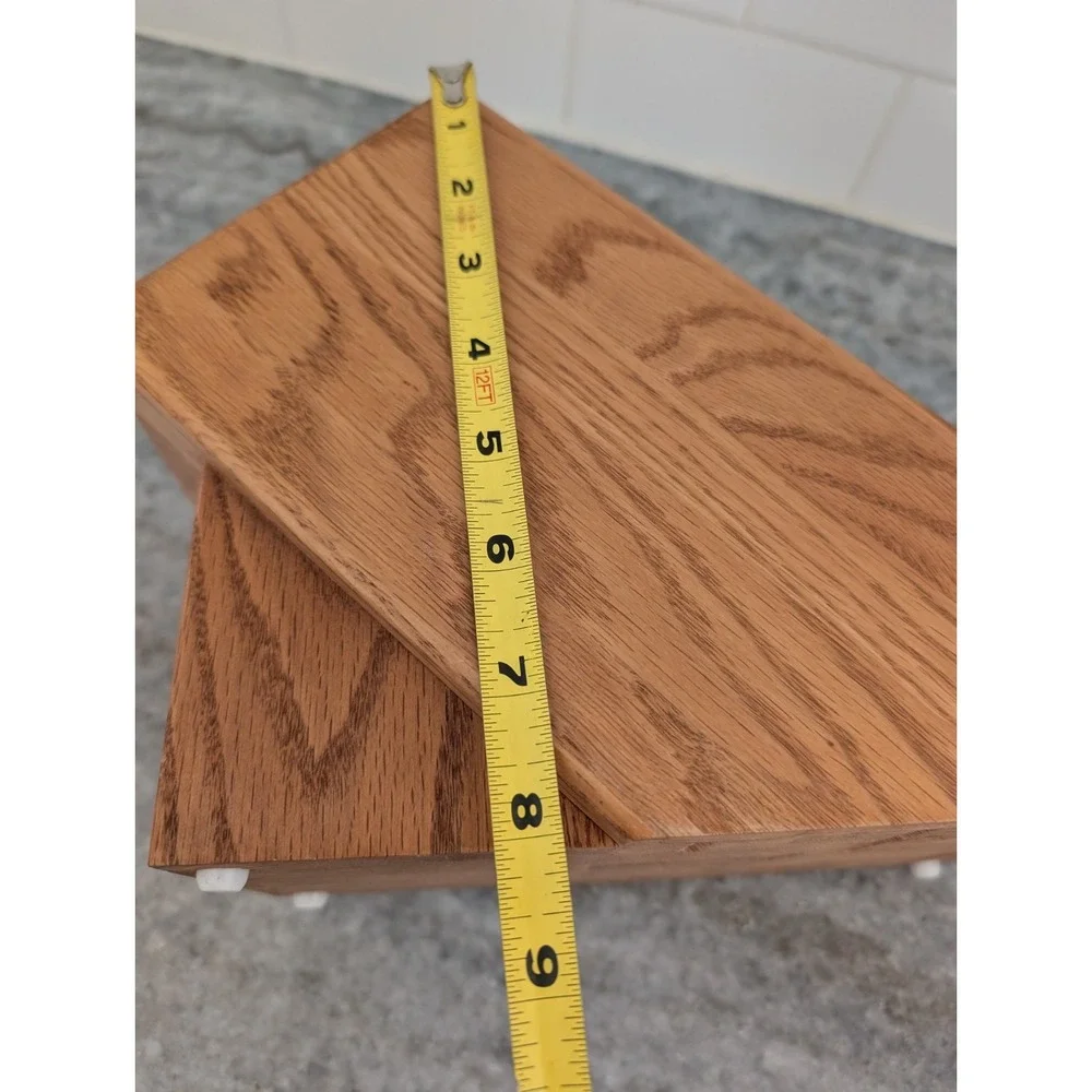 CUTCO Wooden Wood Knife Holder Block 10 Slot Homemaker Block maple